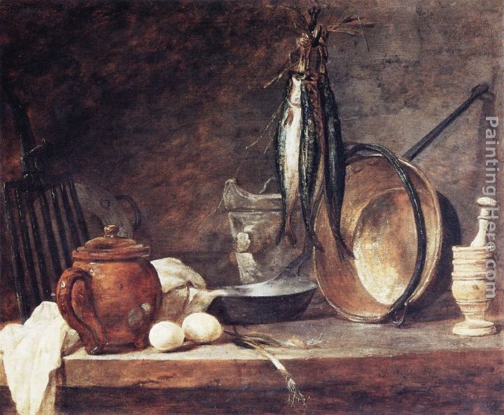 Jean Baptiste Simeon Chardin The Fast Day Meal